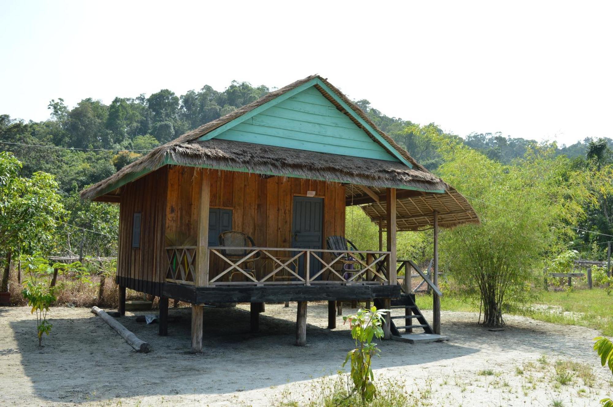 Palm Beach Bungalow Resort Prek Svay Village Bilik gambar