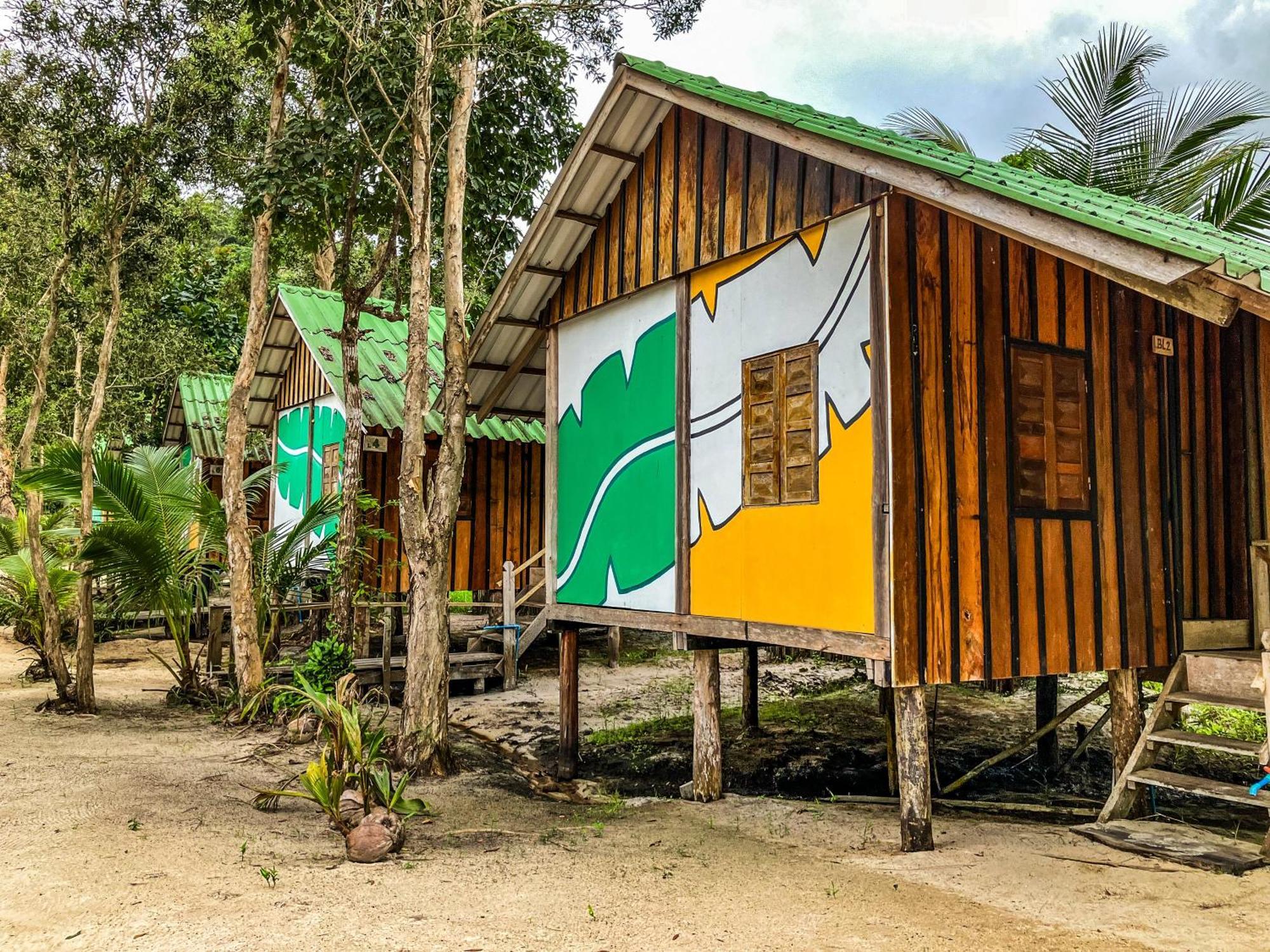 Palm Beach Bungalow Resort Prek Svay Village Luaran gambar