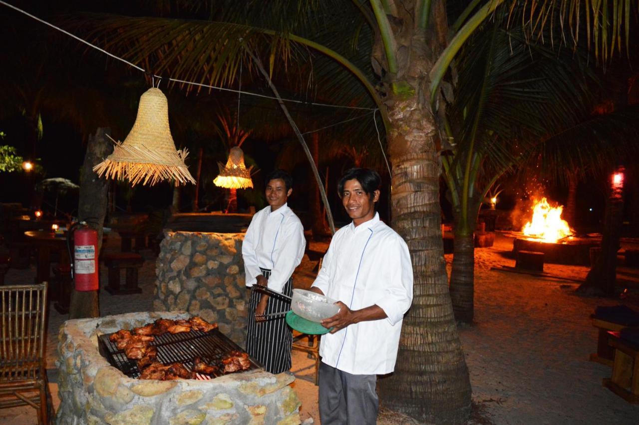 Palm Beach Bungalow Resort Prek Svay Village Luaran gambar